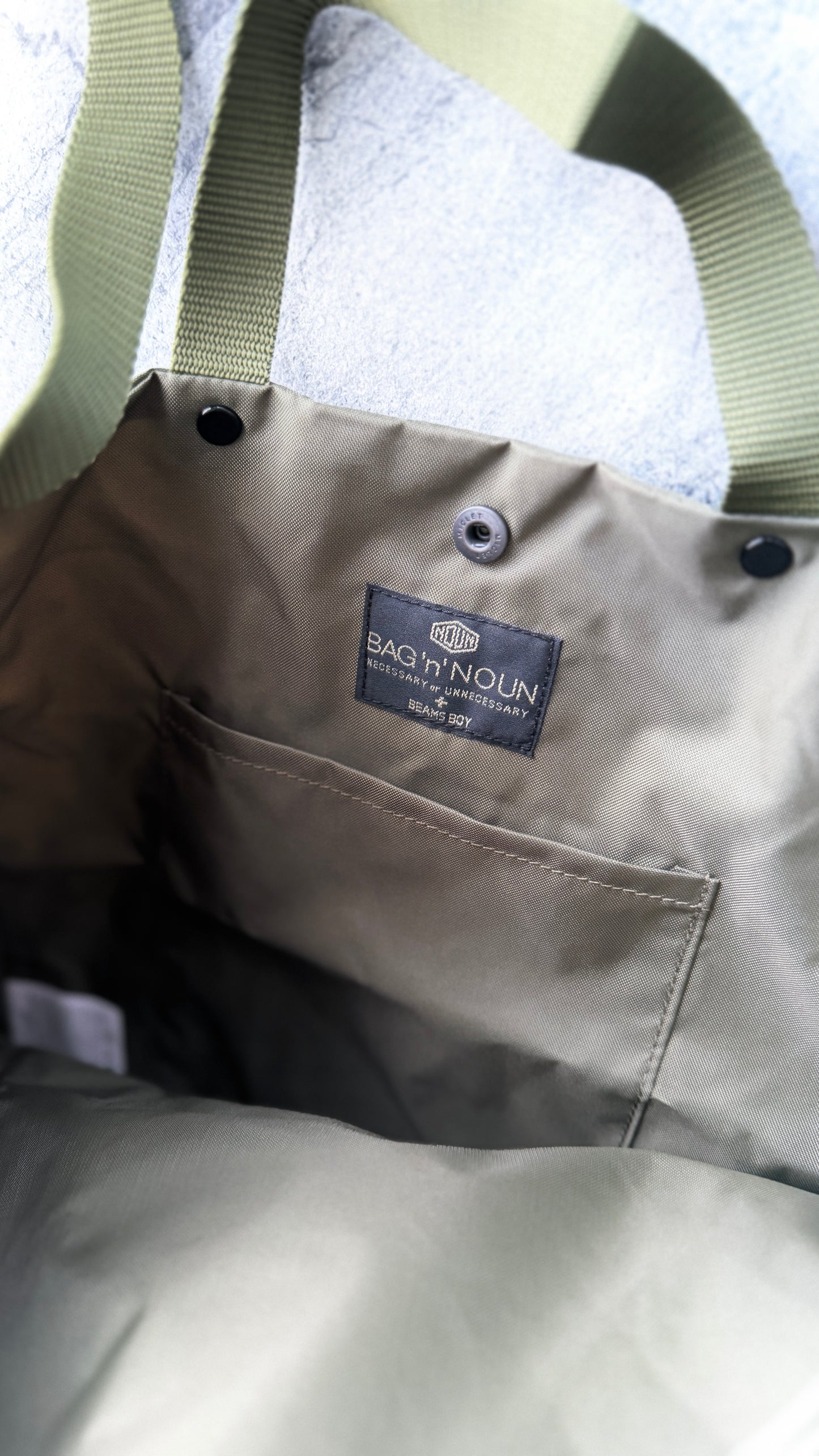 【BEAMS 別注版】🇯🇵 日本製 BAG'n'NOUN x BEAMS BOY DOT BAG / 2 COLORS