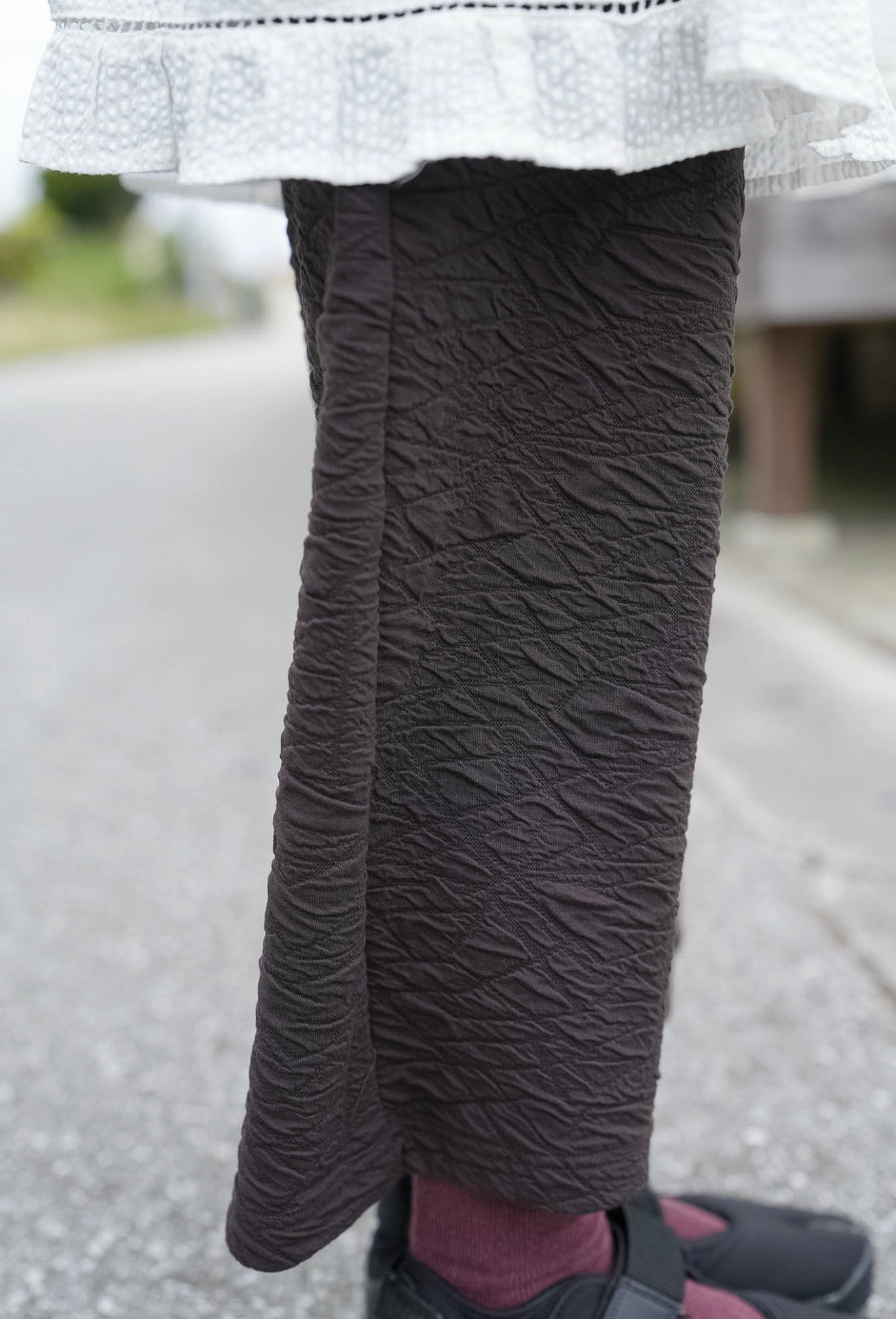 NA468 JACQUARD PENCIL SKIRT