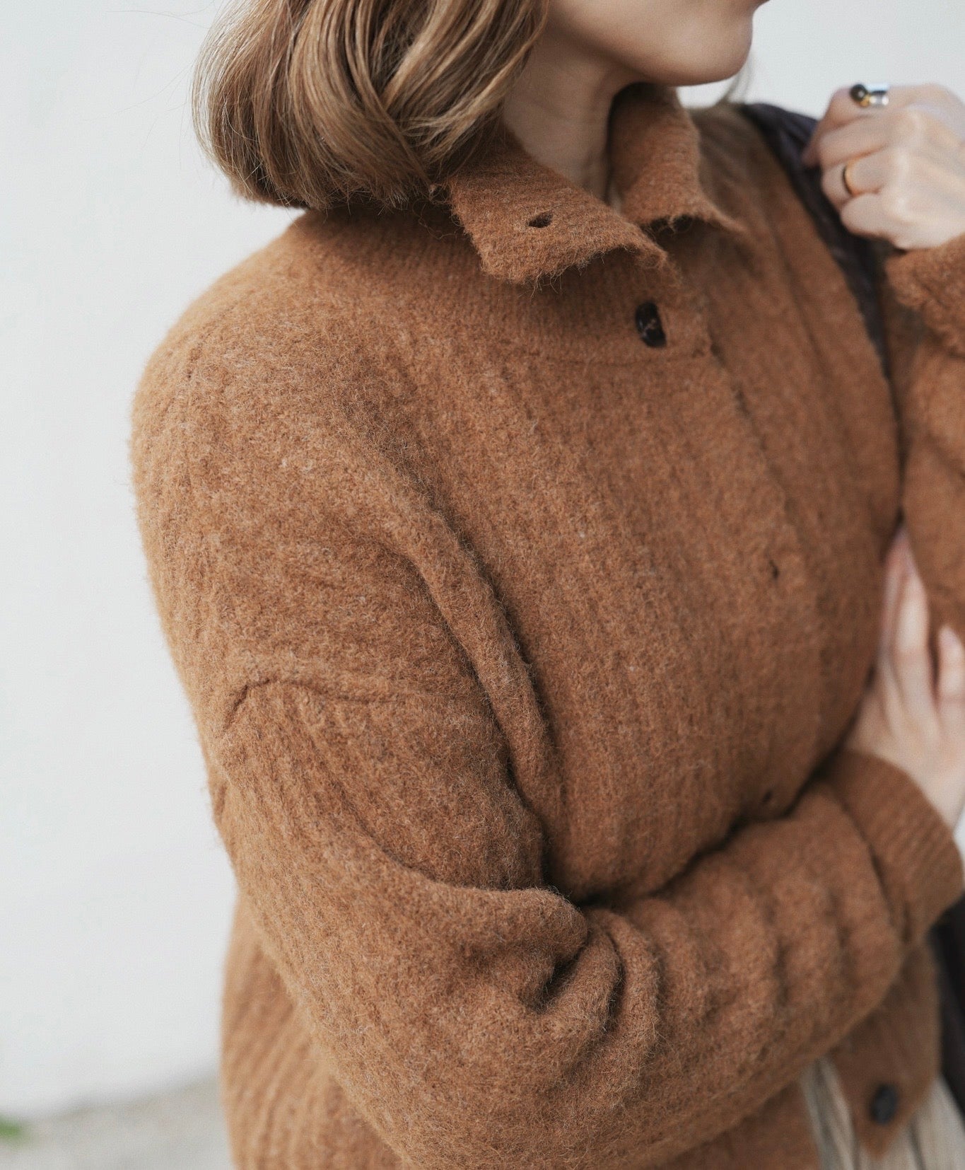 MZ905 1+1 WOOL CARDIGAN SET