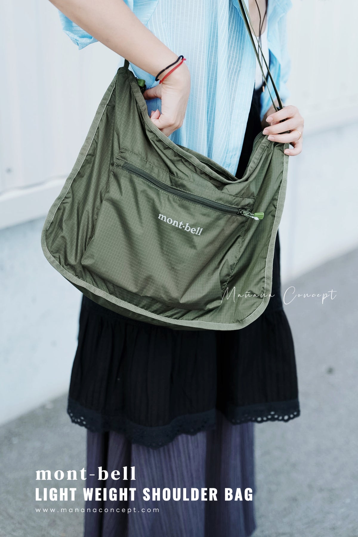 MONT-BELL LIGHT WEIGHT SHOULDER BAG 14L / 13L / 23L