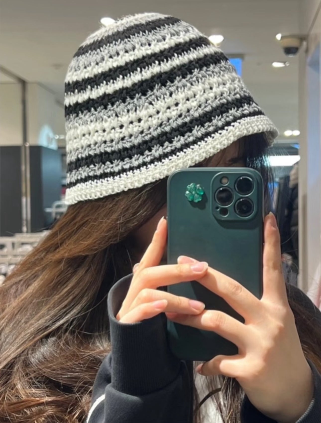 THE NORTH FACE W CROCHET BUCKET HAT