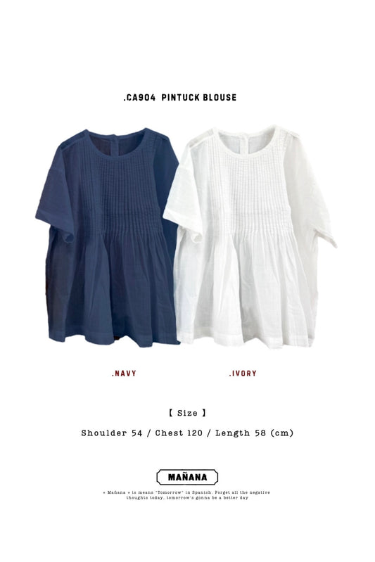 CA904 PINTUCK BLOUSE