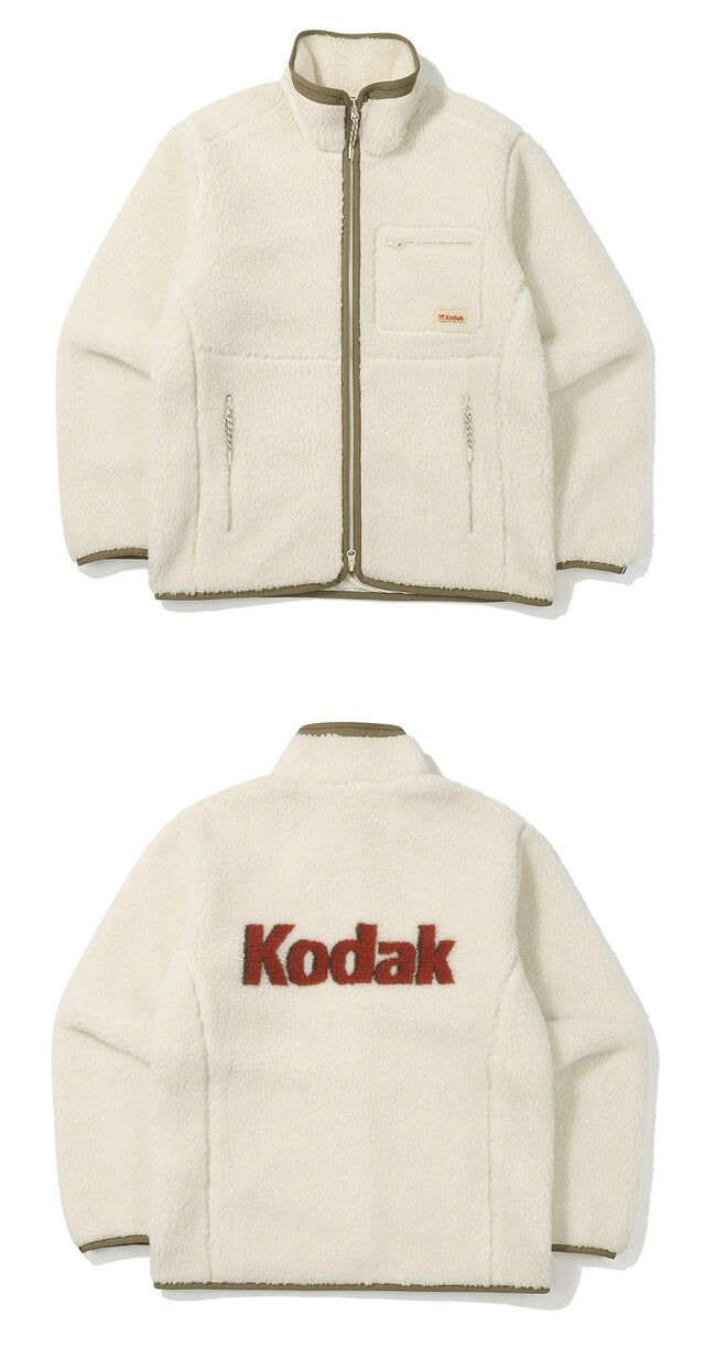 KODAK STAND NECK FLEECE JACKET