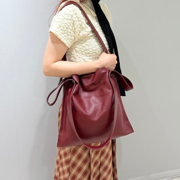 【BEAMS 別注版】🇯🇵 BEAURE x RAY BEAMS 2WAY LEATHER BAG / 5 COLORS