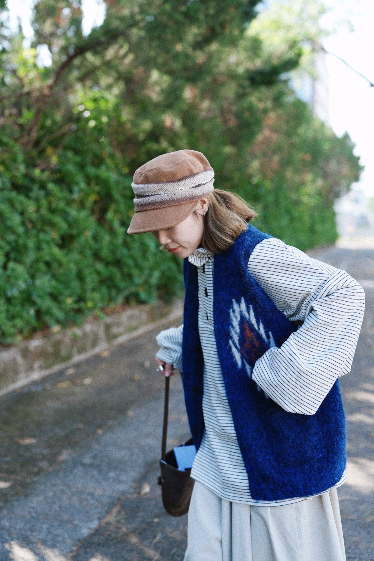 MZ914 KND CHIMAYO BRUSHED KNIT VEST