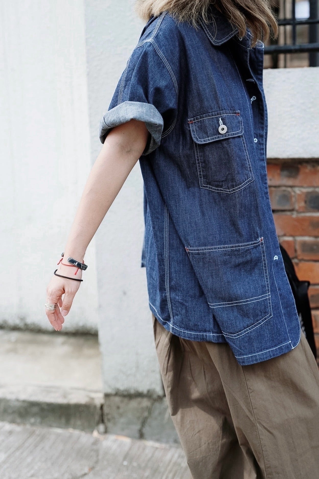 CB125 DENIM POCKET SHIRT
