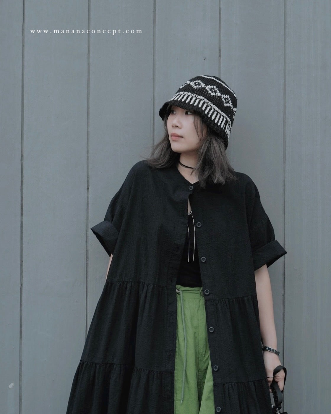 MZ624 NATIVE PATTERN BUCKET HAT