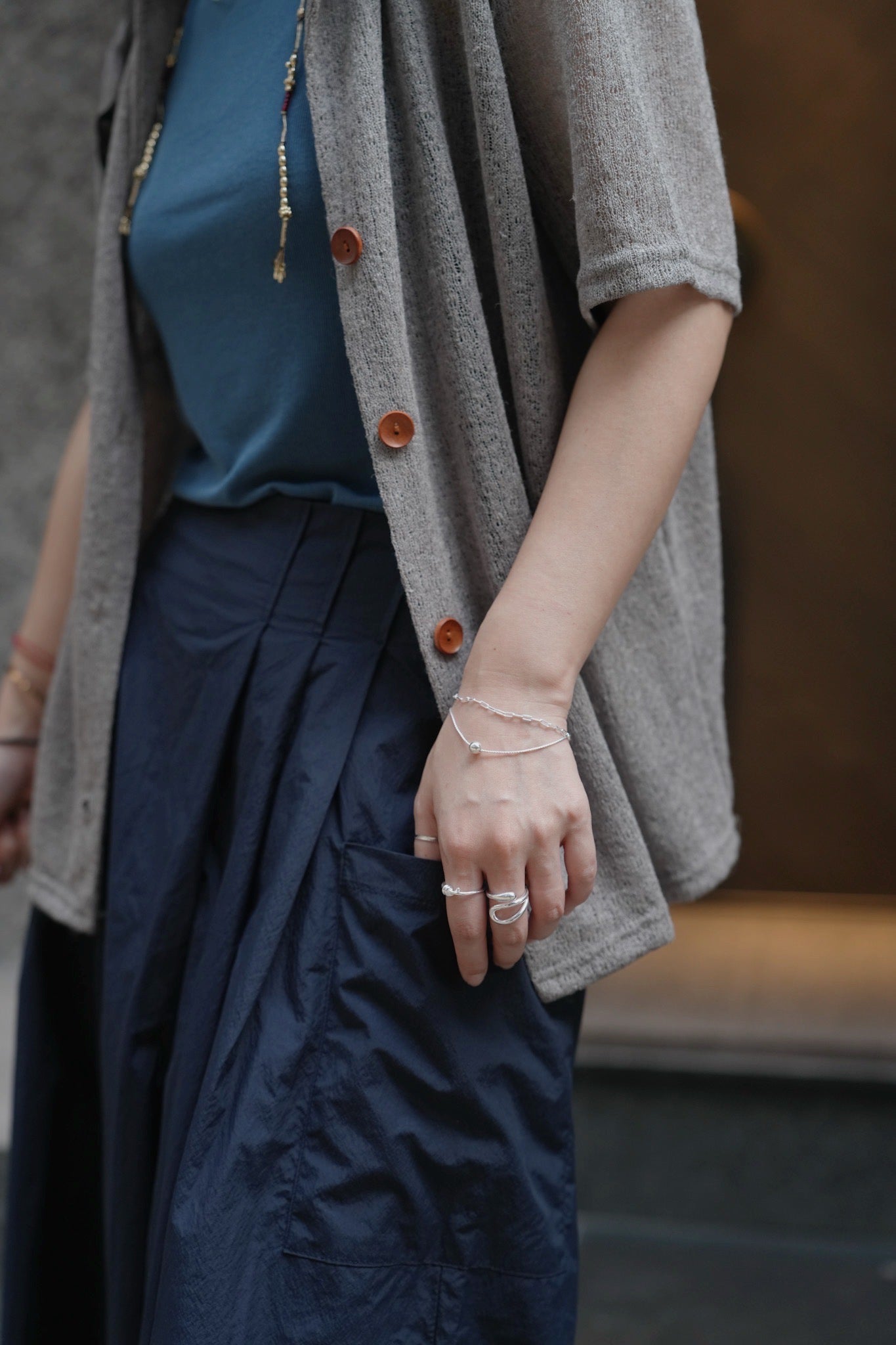 MZ817 LT-WEIGHT PLEATED CULOTTES