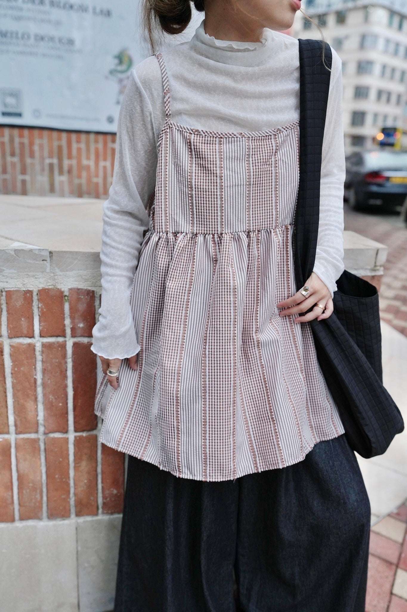 CA917 2WAY STRIPED TOP