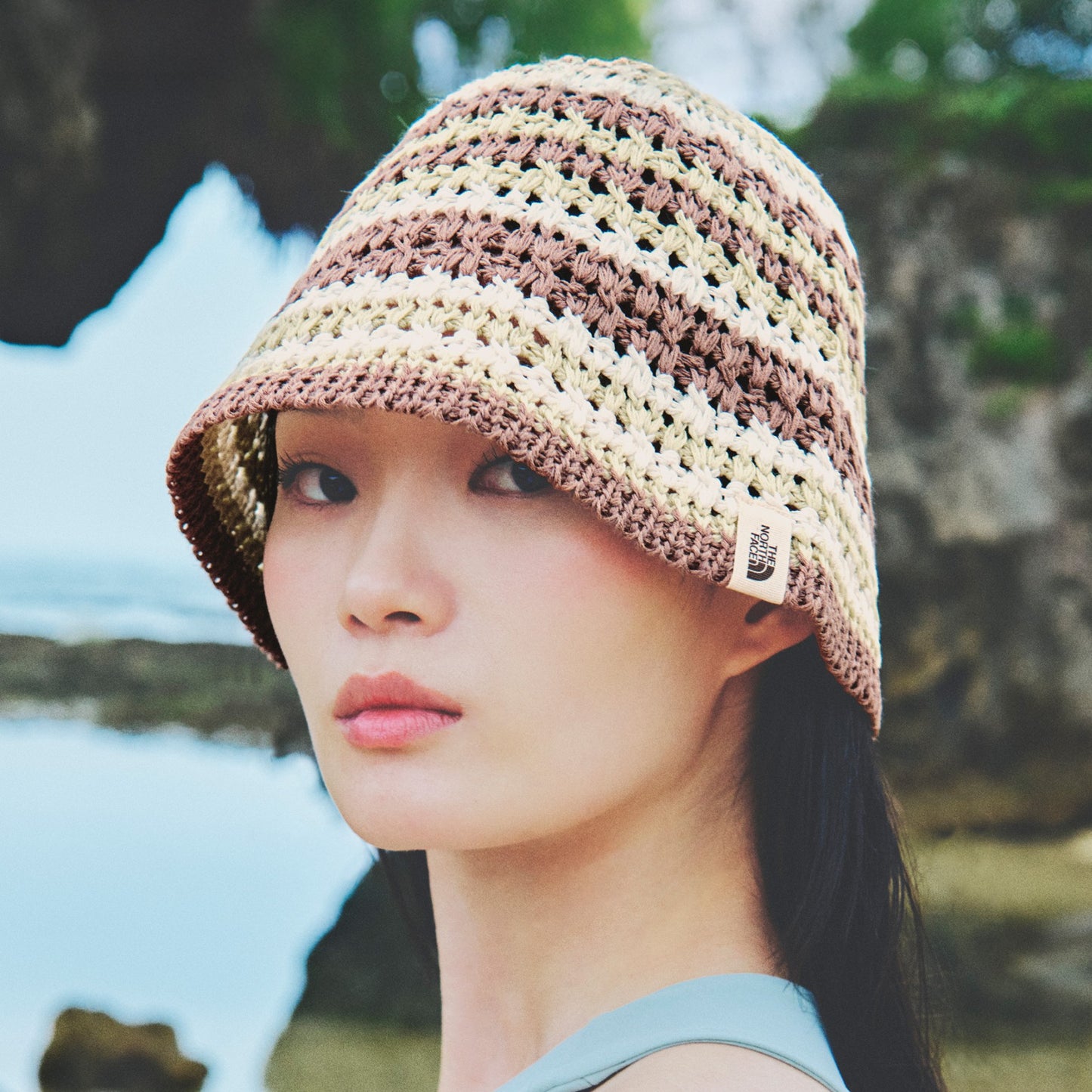 THE NORTH FACE W CROCHET BUCKET HAT