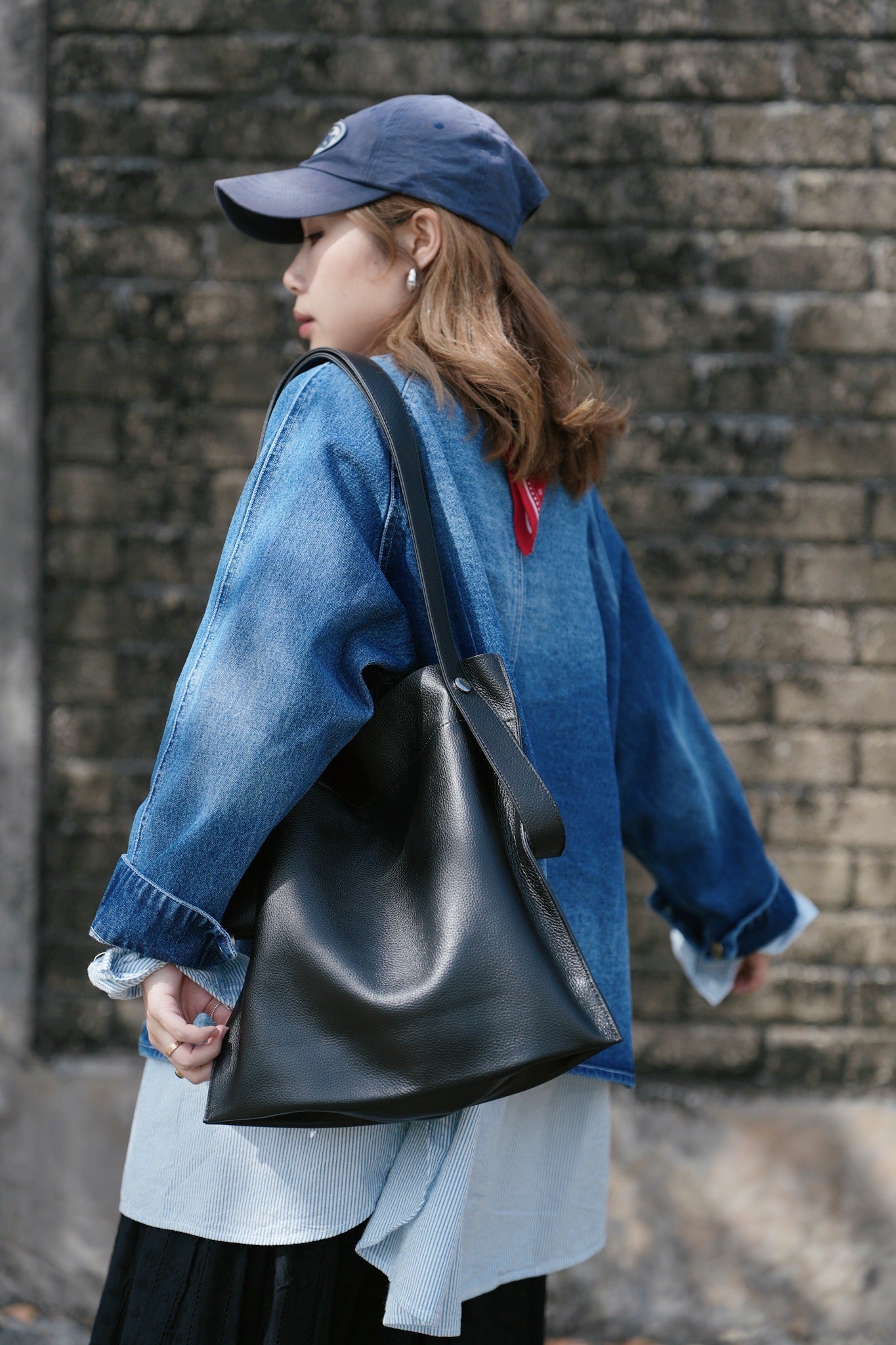 【BEAMS 別注版】🇯🇵 BEAURE x RAY BEAMS 2WAY LEATHER BAG / 5 COLORS