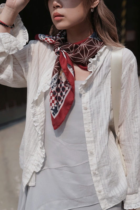 MZ960 LARGE SQUARE SCARF