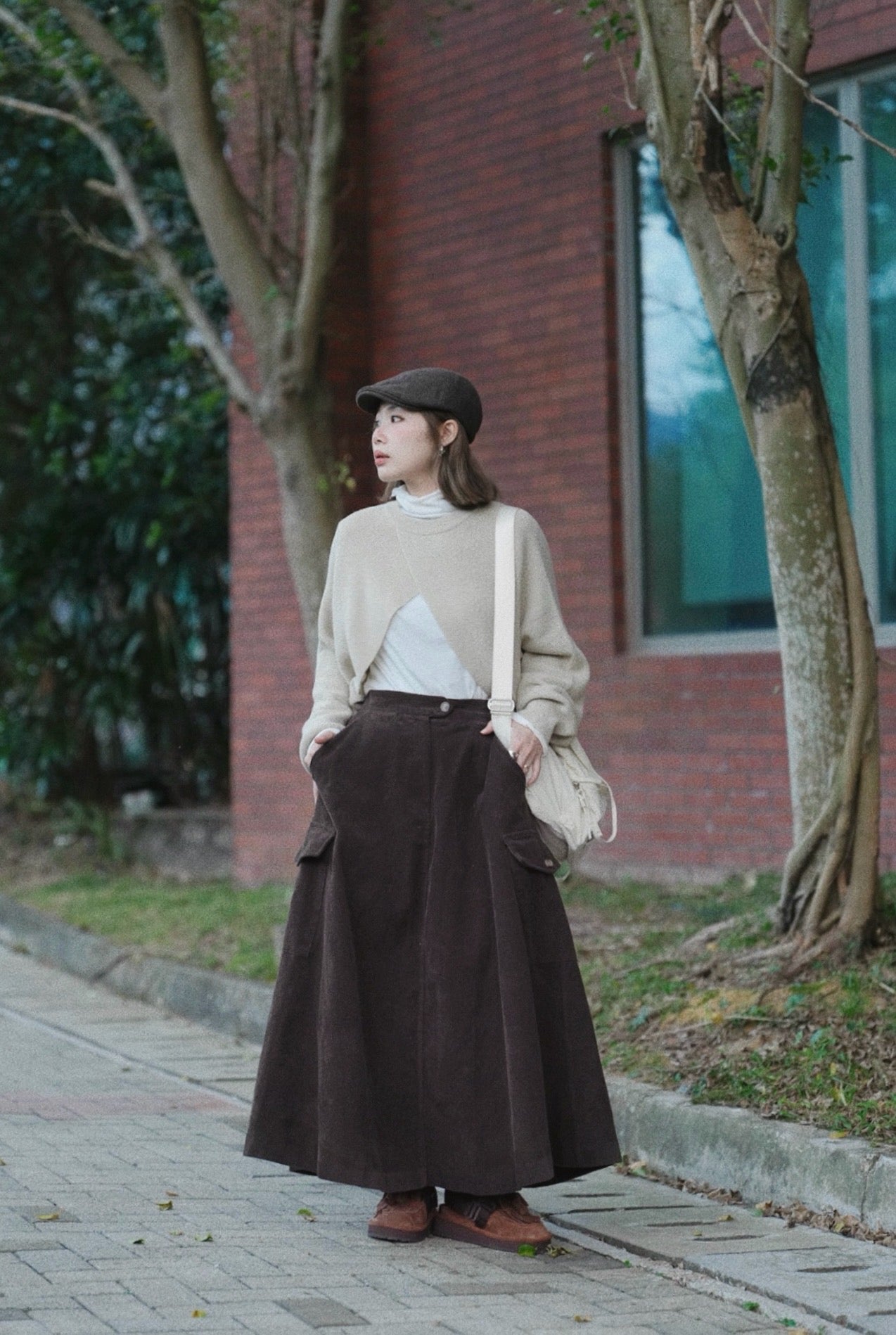 MZ902 KNIT SPLIT TOP