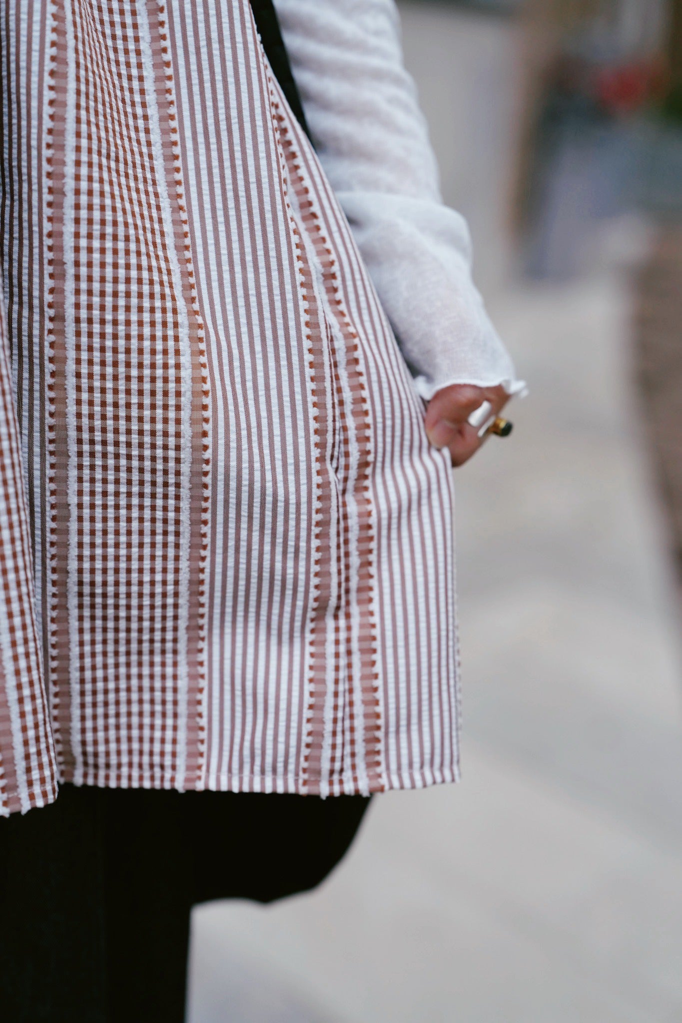 CA917 2WAY STRIPED TOP