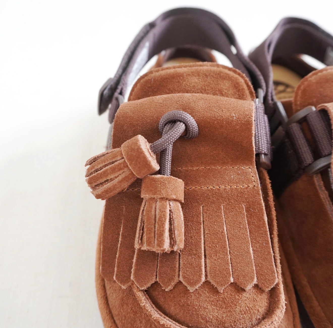 SHAKA - MOC MULE TASSEL SUEDE