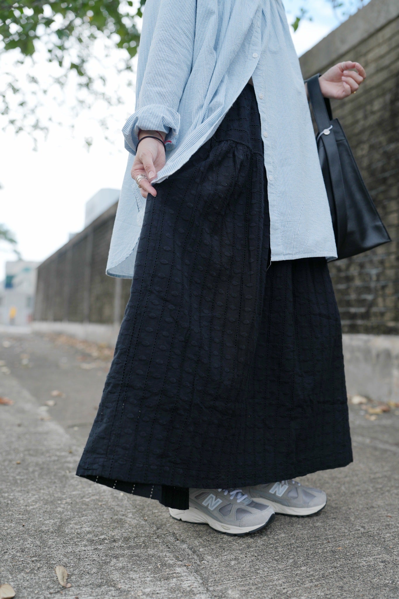 CA906 LADDER LACE SKIRT