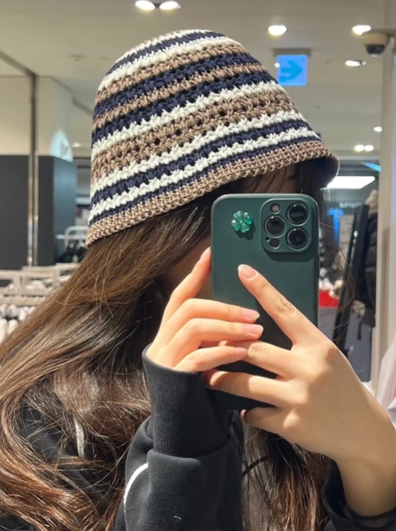 THE NORTH FACE W CROCHET BUCKET HAT