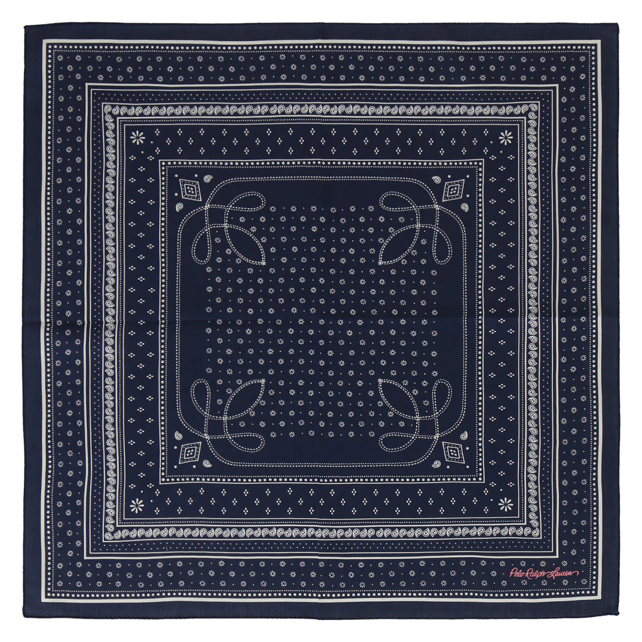 NA455 POLO RALPH LAUERN PAISLEY SCARF 🇯🇵 Made in Japan