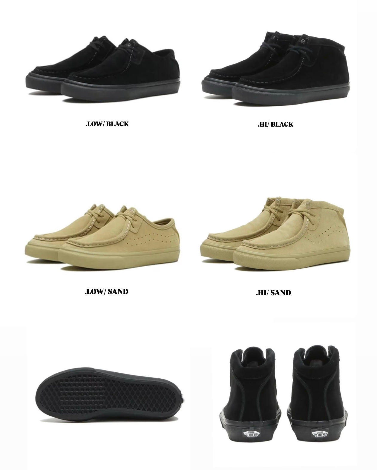 Vans Carver LO/HI Moccasin Shoes