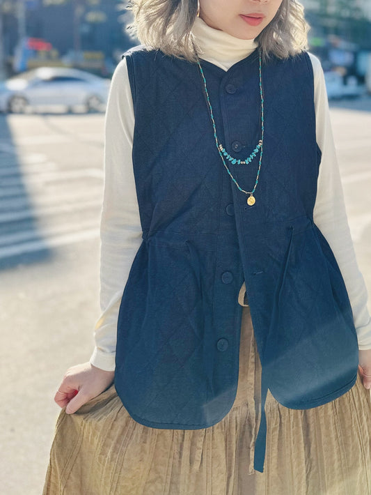 MZ855 REVERSIBLE BANDANA QUILTING VEST