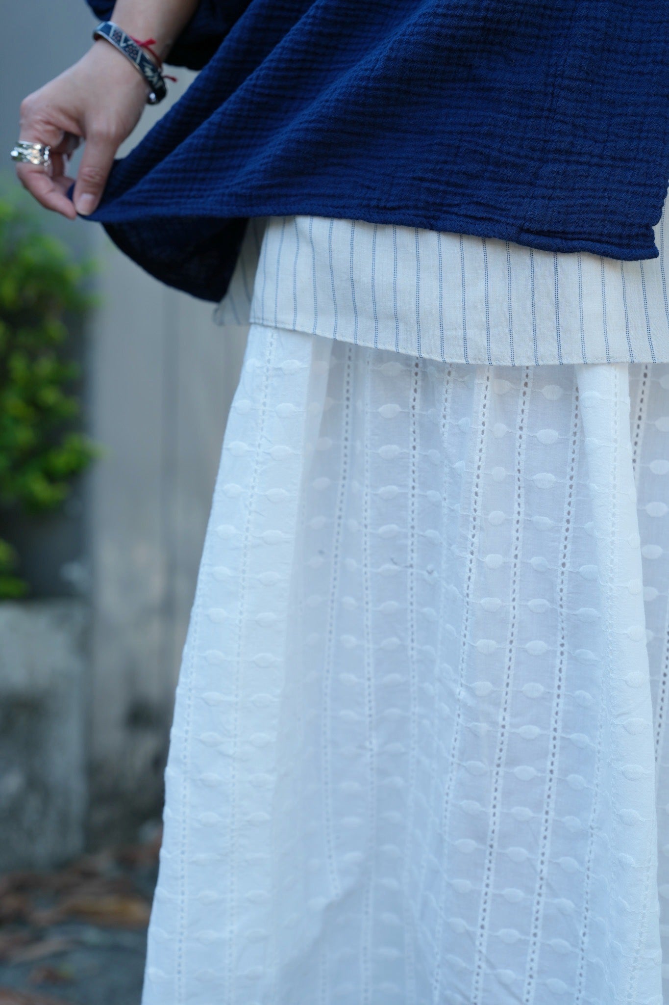 CA906 LADDER LACE SKIRT