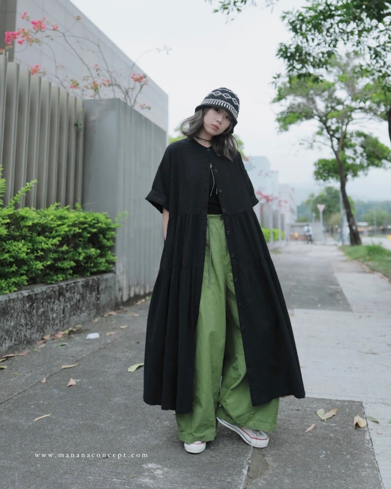 MZ624 NATIVE PATTERN BUCKET HAT