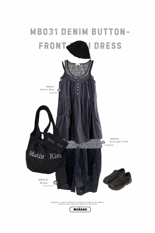 MB033 PINTRUCK PLAID DRESS