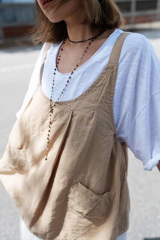 MB010 HAND-KNOTTED BEADED NECKLACE