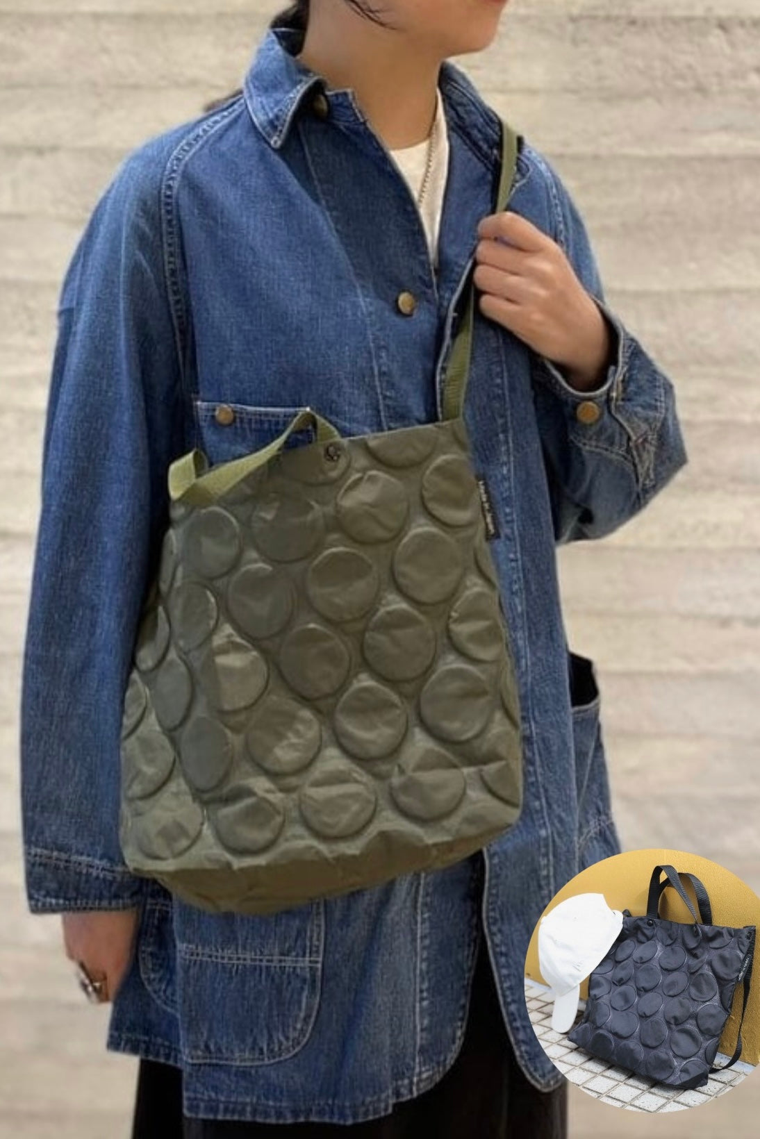 【BEAMS 別注版】🇯🇵 日本製 BAG'n'NOUN x BEAMS BOY DOT BAG / 2 COLORS
