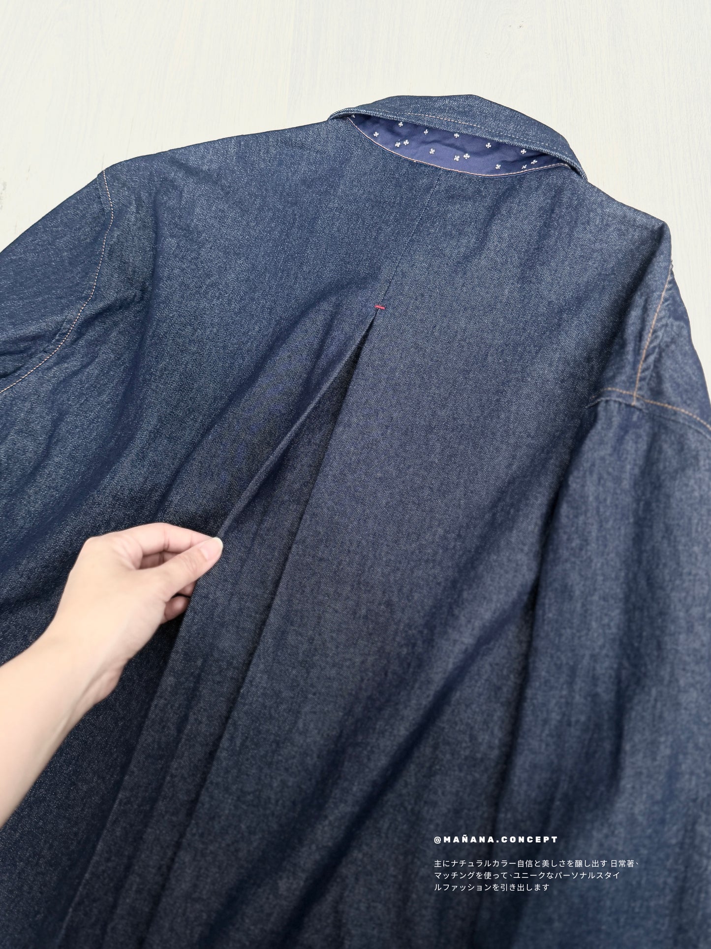 MZ846 PATCHWORK DENIM JACKET