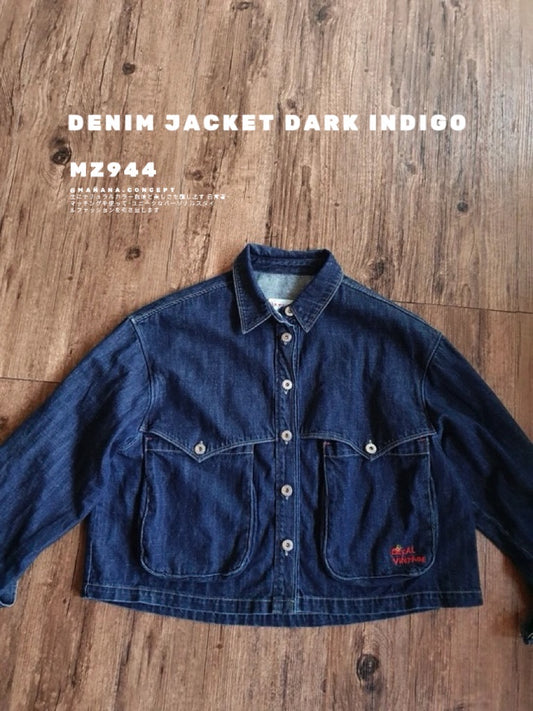 MZ944 DENIM JACKET DARK INDIGO