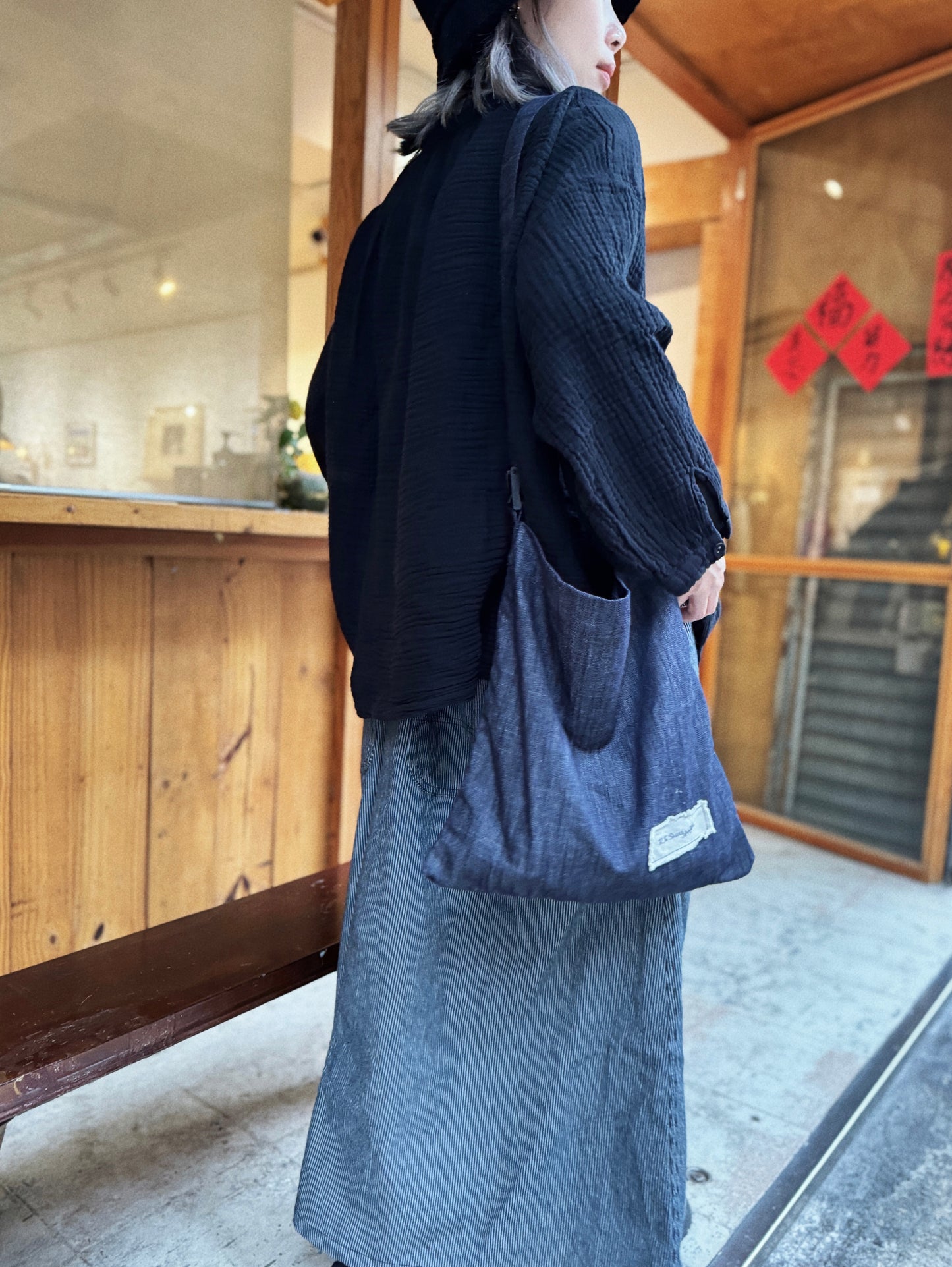 MZ-272 Denim Crossbag