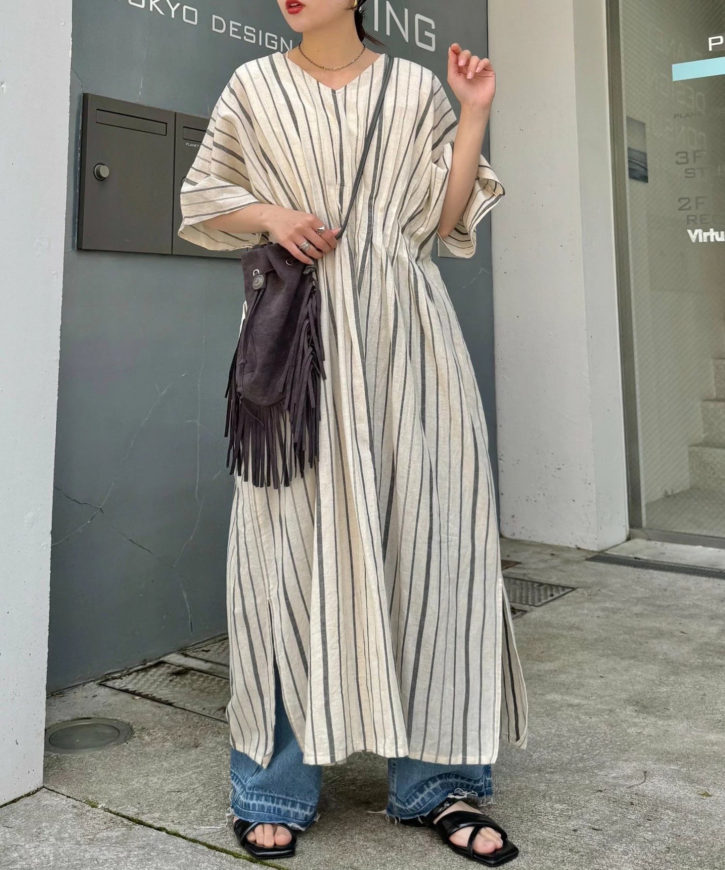 NA444 CONCHO SUEDE BAG