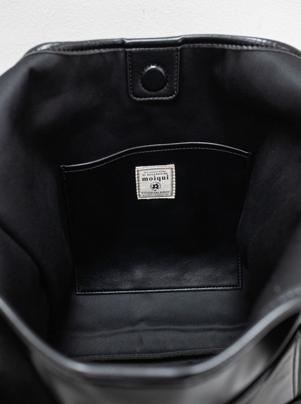MZ637 MOIQUI LEATHER SHOPPER BAG