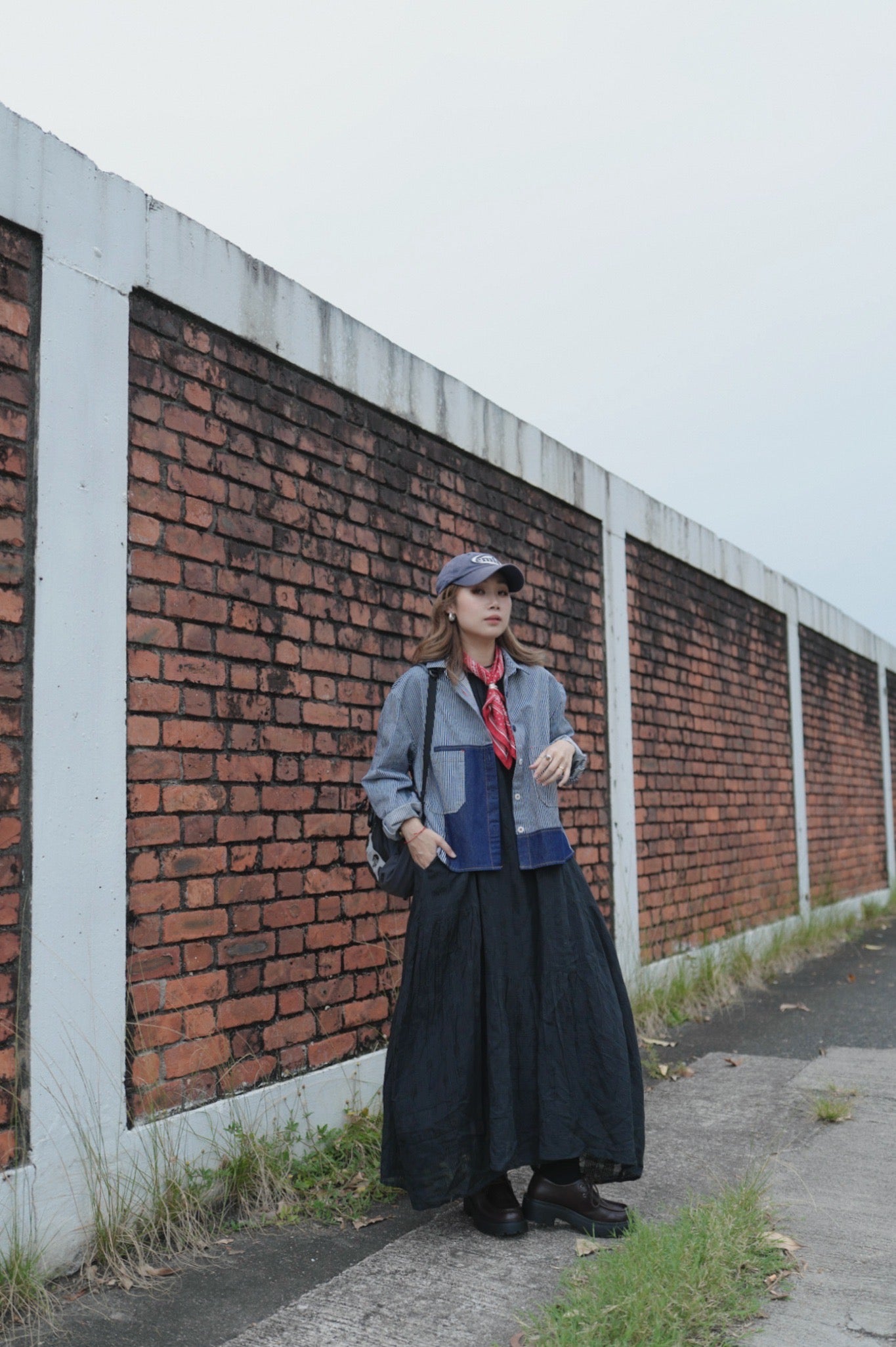 MZ846 PATCHWORK DENIM JACKET