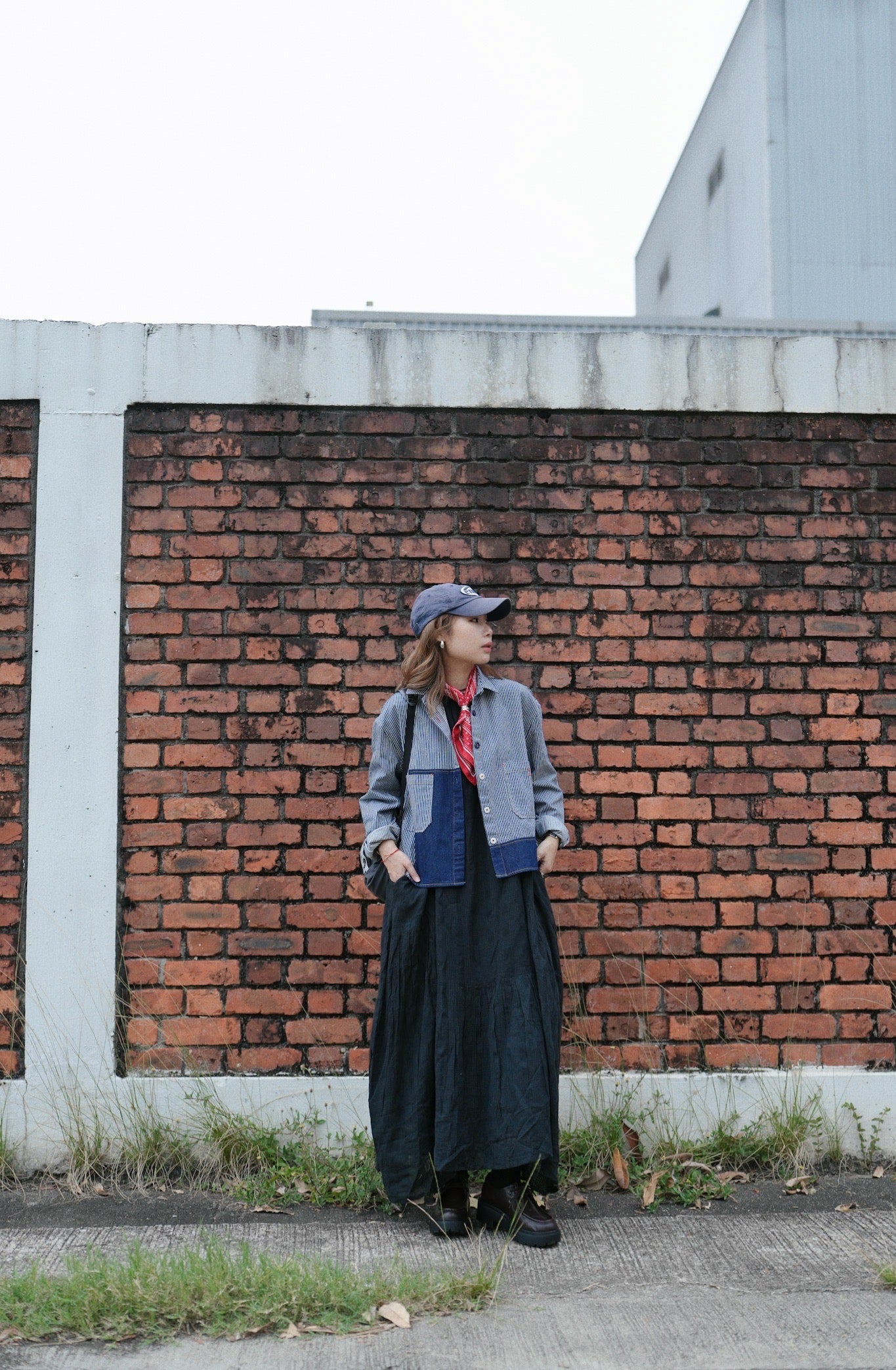 MZ846 PATCHWORK DENIM JACKET