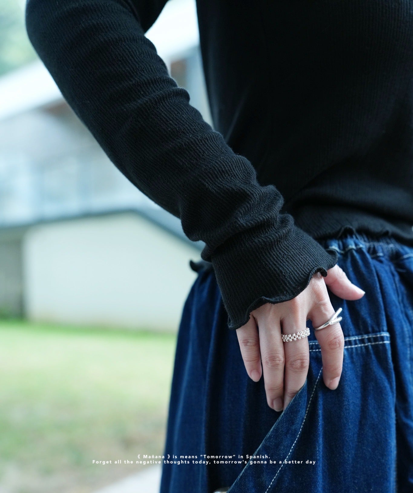 MZ644 925 SILVER ELASTIC RING