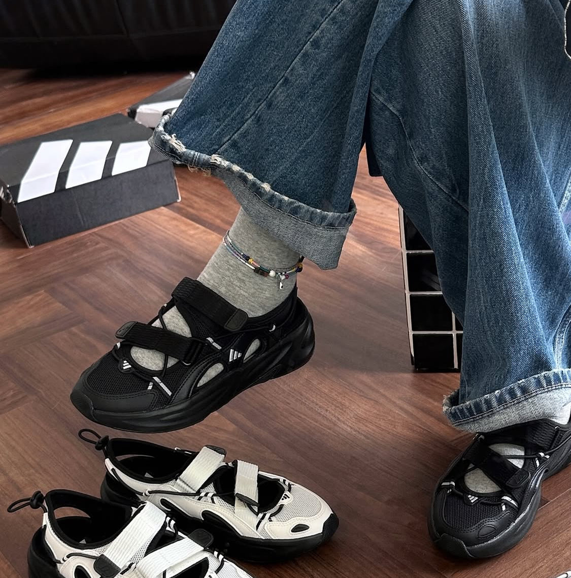 ADIDAS OZWAVE SANDALS