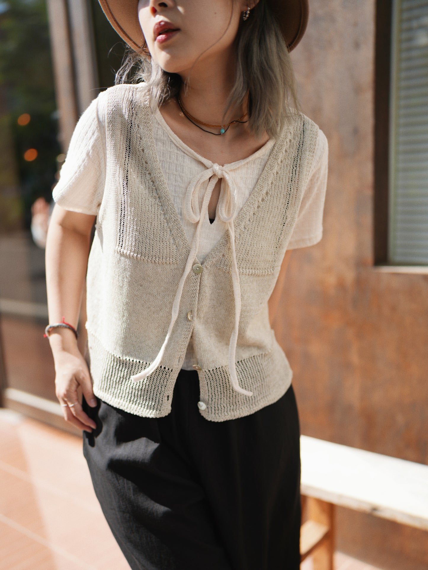 Layering Bead Necklace