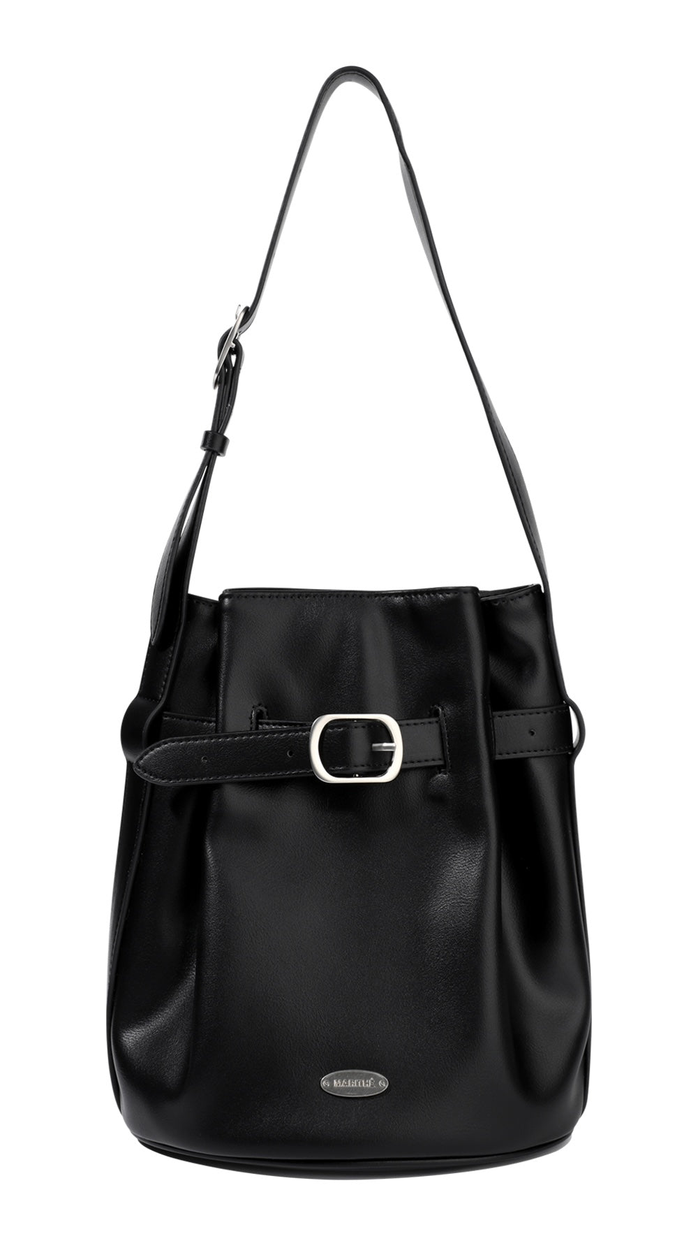 MARITHÉ + FRANҪOIS GIRBAUD - BUCKLE STRAP BUCKET BAG
