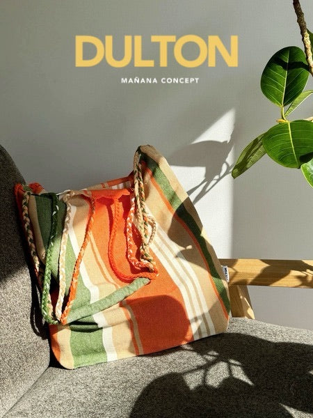 NA438 DULTON HAND-WOVEN HAMMOCK BAG