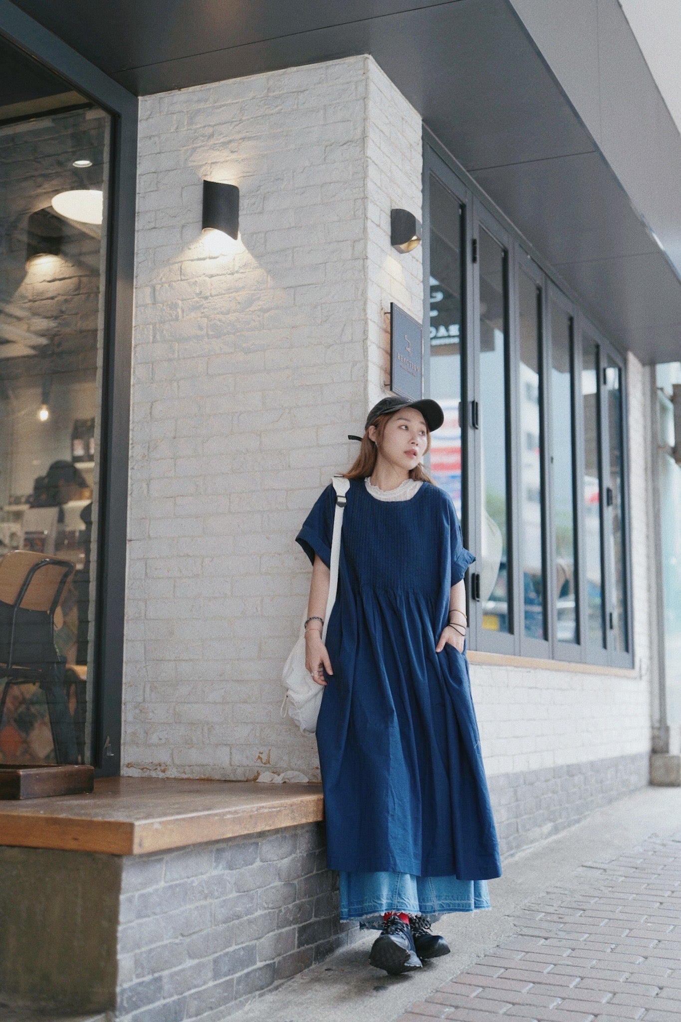 CA901 DOUBLE RUFFLE NECK SHEER TOP 【 2件減-$30, 4件減-$70 】