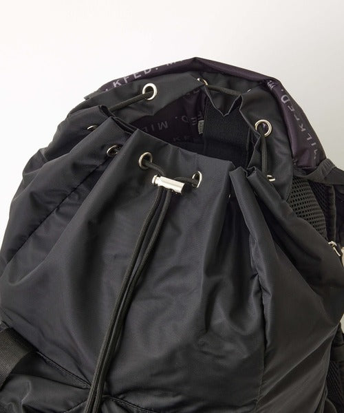 CA597 MILKFED. Logo Plate Backpack