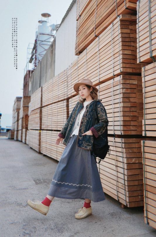 MZ638 LIGHT WEIGHT PATCHWORK JACKET