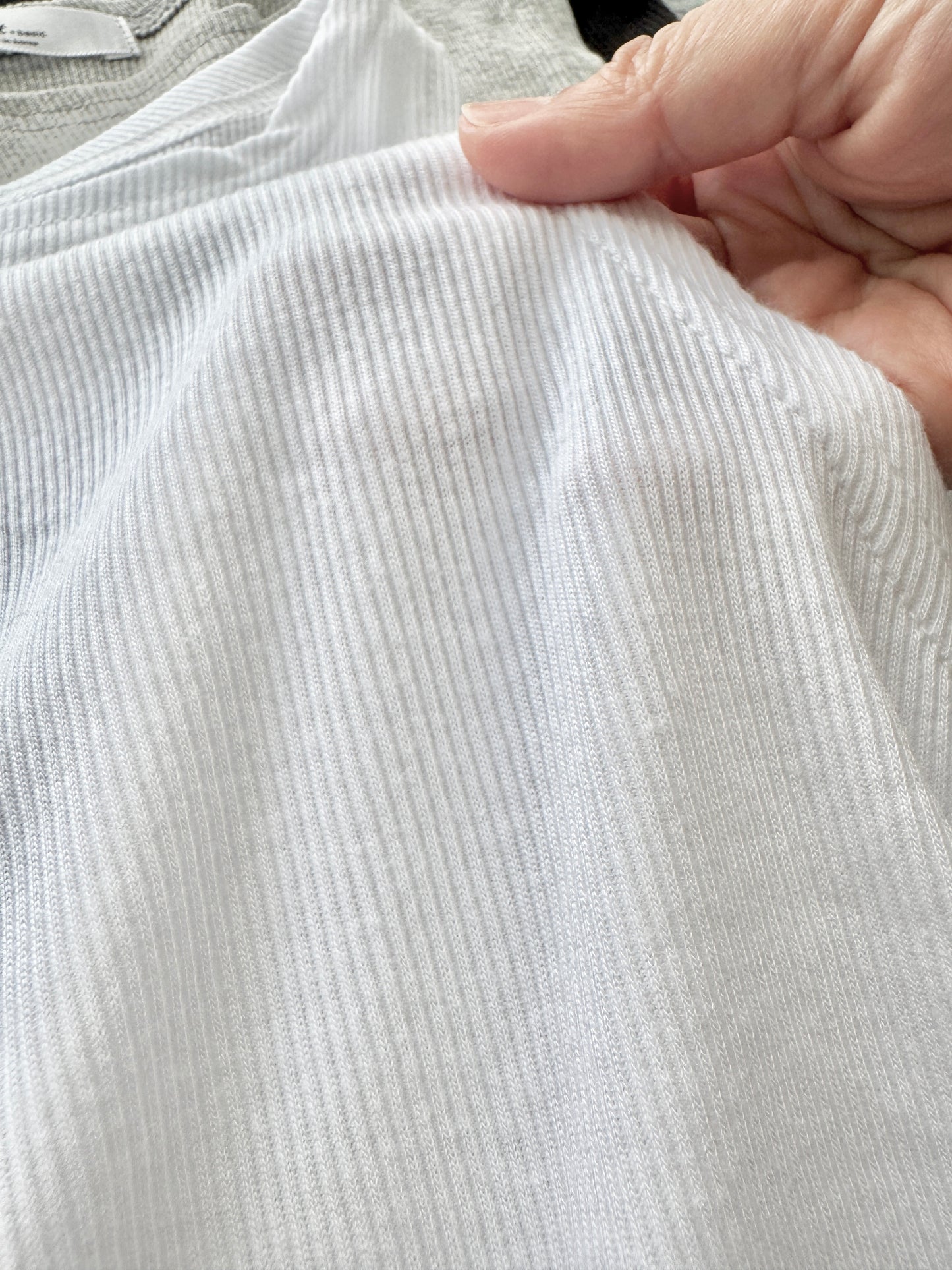 MZ782 RIBBED TANK TOP