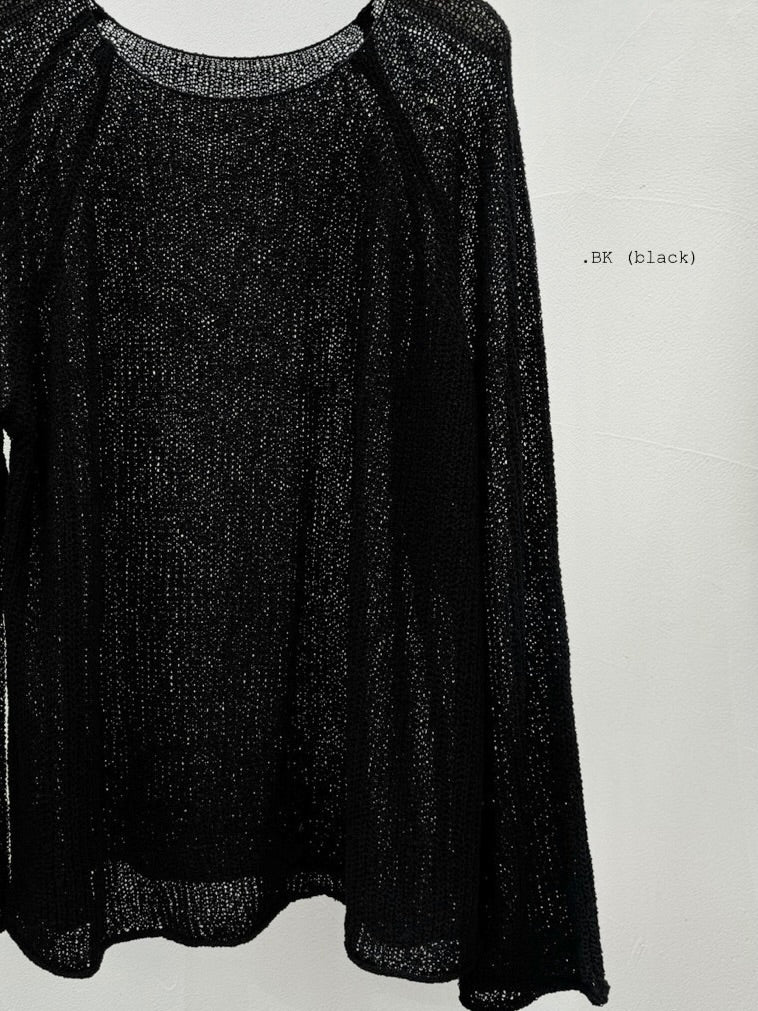 MZ294 BASIC KNIT TOP