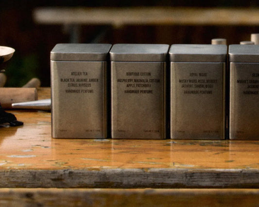 hetras. 鐵盒手工香水 Handmade Perfume 50ml