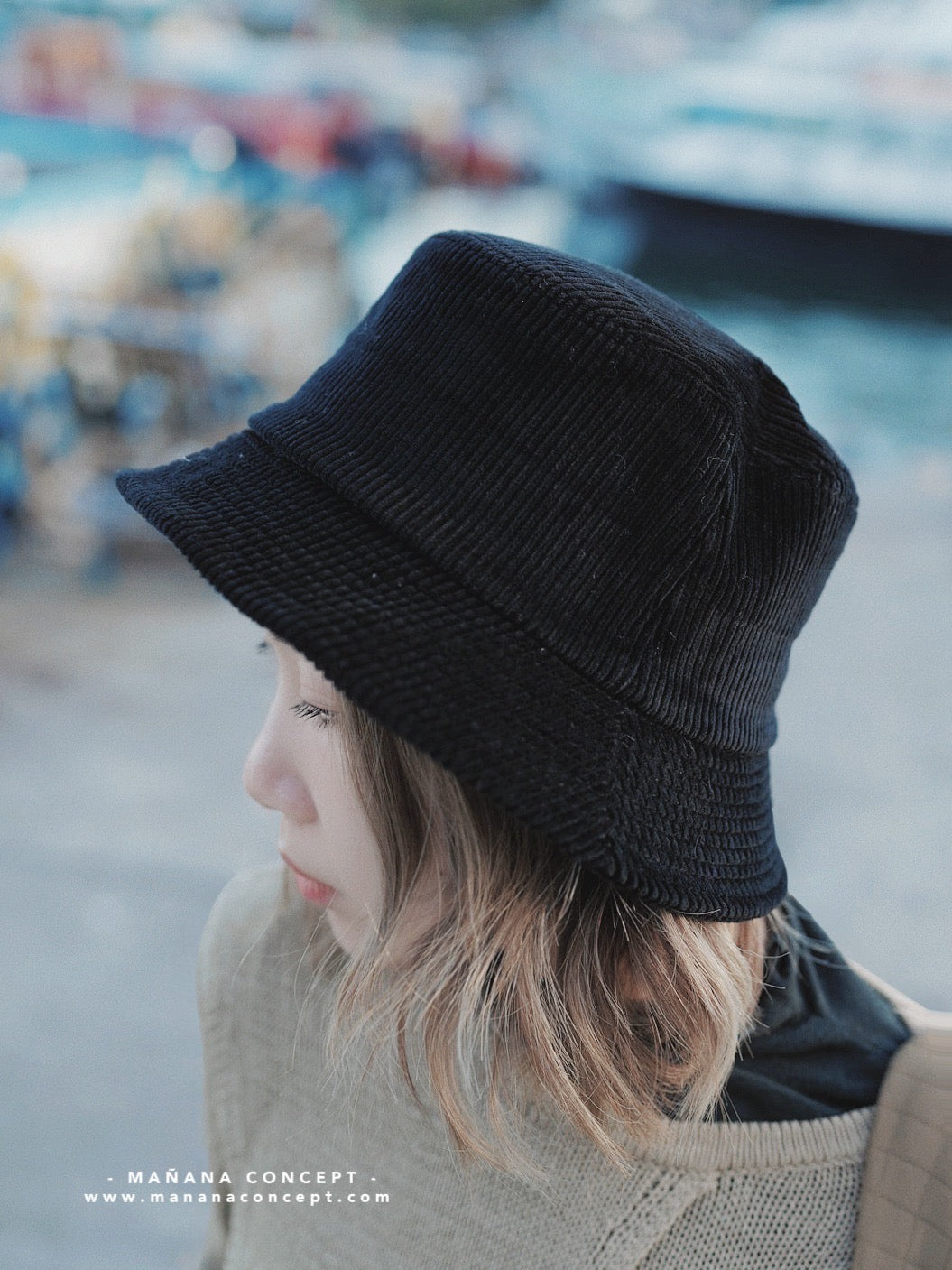 MZ566 CORDUROY BUCKET HAT