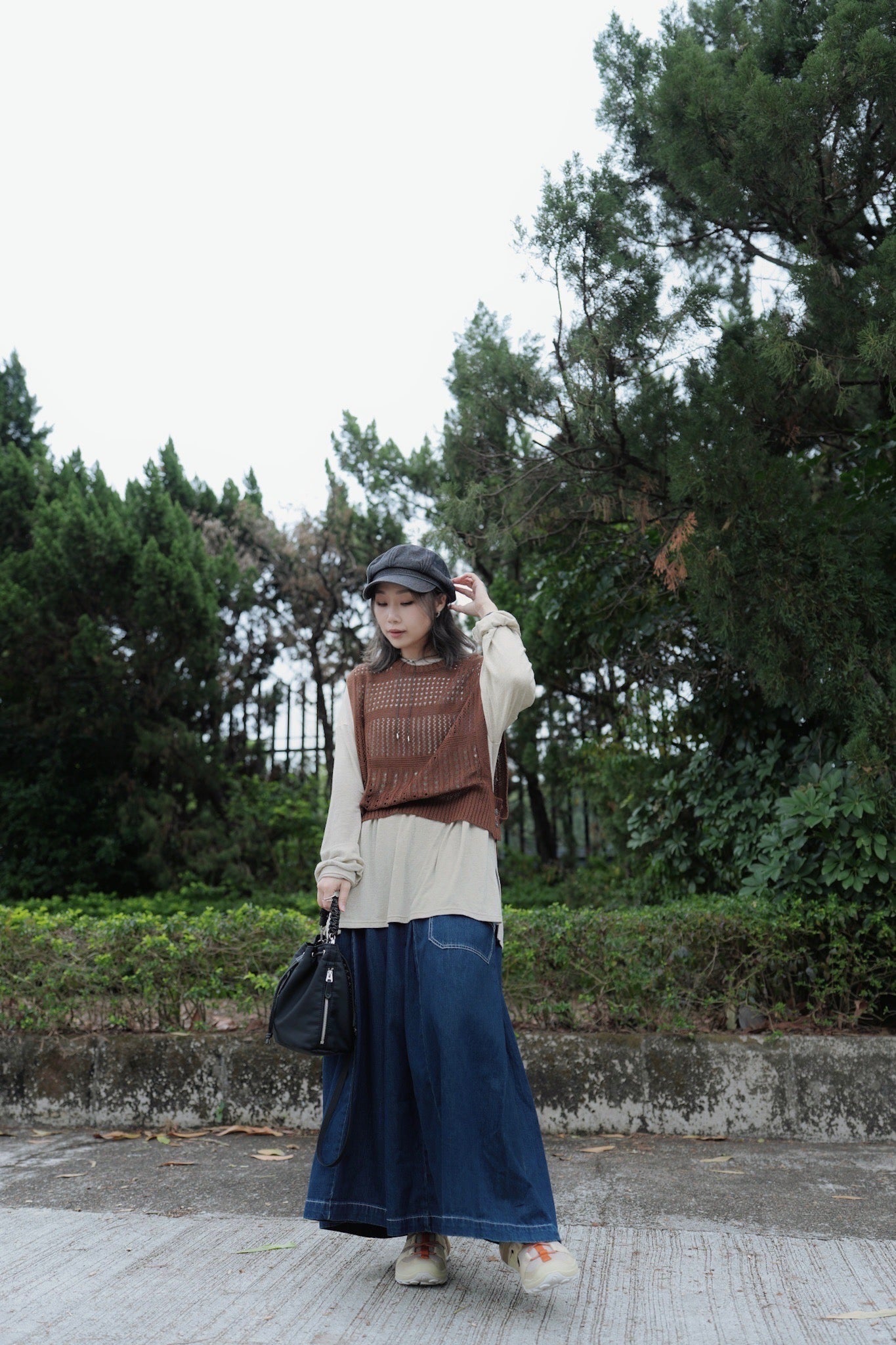 MZ704 DRAPPY LONG TEE【 2件減-$20, 4件減-$50 】