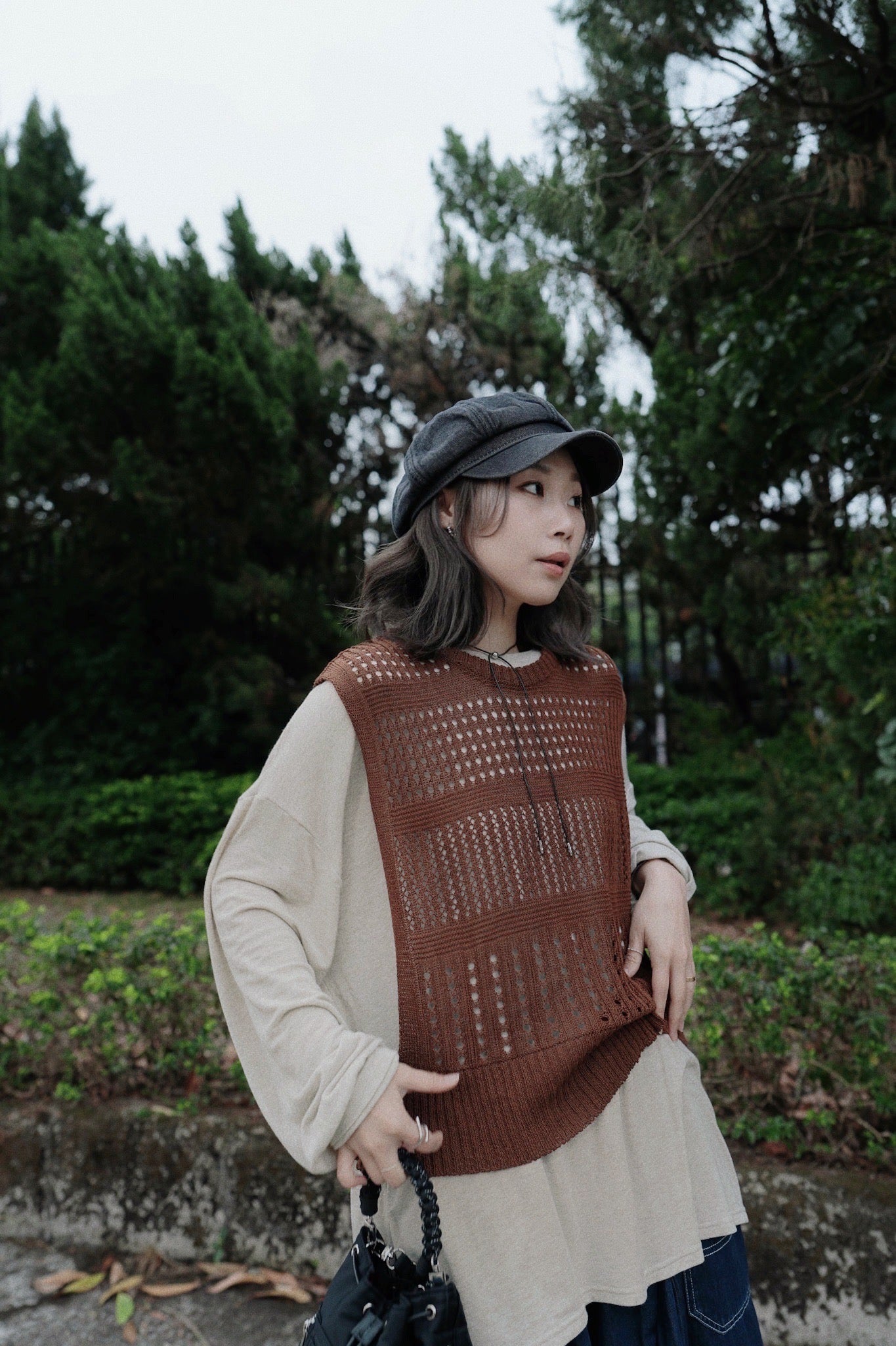 MZ704 DRAPPY LONG TEE【 2件減-$20, 4件減-$50 】